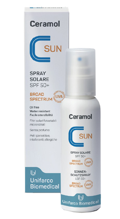 CERAMOL SUN SPRAY SPF 50+ 125 ML - Gruppofarmastore.it