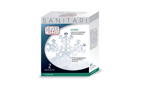GHIACCIO ISTANTANEO SILVER CROSS 2 BUSTE IN TESSUTO NON TESSUTO - Gruppofarmastore.it
