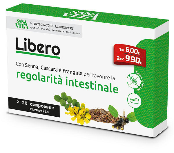 SANAVITA LIBERO 20 COMPRESSE - Gruppofarmastore.it