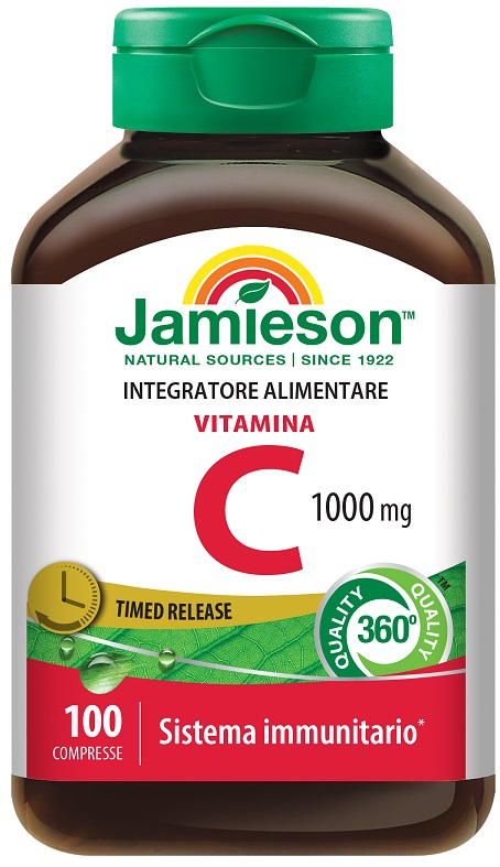 VITAMINA C 1000 TIMED RELEASE 100 COMPRESSE BARATTOLO 128,9 G - Gruppofarmastore.it