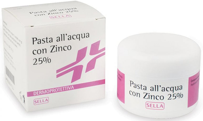 PASTA ACQUA CON ZINCO 25% 100 G - Gruppofarmastore.it