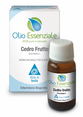 CEDRO FRUTTI OLIO ESSENZIALE ALIMENTARE 10 ML - Gruppofarmastore.it
