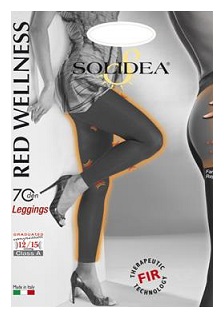 RED WELLNESS 70 LEGGINS NERO 2M - Gruppofarmastore.it