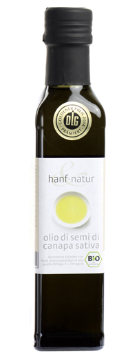 HANF&NATUR CANAPA OLIO DI SEMI BIO 250 ML - Gruppofarmastore.it