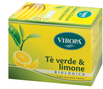 VIROPA TE' VERDE LIMONE BIO 15 FILTRI - Gruppofarmastore.it