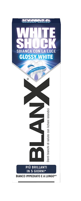 BLANX WHITE SHOCK SBIANCANTE DENTI 75 ML - Gruppofarmastore.it