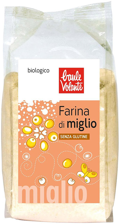 FARINA INTEGRALE DI MIGLIO MACINATA 375 G - Gruppofarmastore.it