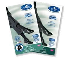 SAUBER CALZA UOMO Q-SKIN 70 DEN COLORE  NERO TAGLIA M - Gruppofarmastore.it