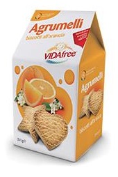 VIDAFREE AGRUMELLI ARANCIA BISCOTTI SENZA GLUTINE 200 G - Gruppofarmastore.it