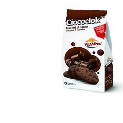 VIDAFREE CIOCOCIOK BISCOTTI CON GOCCE DI CIOCCOLATO 200 G - Gruppofarmastore.it