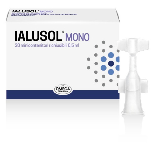 IALUSOL MONO GOCCE OCULARI 20 FLACONCINI 0,5 ML - Gruppofarmastore.it