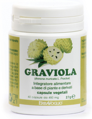 GRAVIOLA 60 CAPSULE PILLOLIERA 27 G - Gruppofarmastore.it