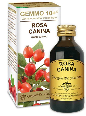GEMMO 10+ ROSA CANINA LIQUIDO ANALCOLICO 100 ML - Gruppofarmastore.it