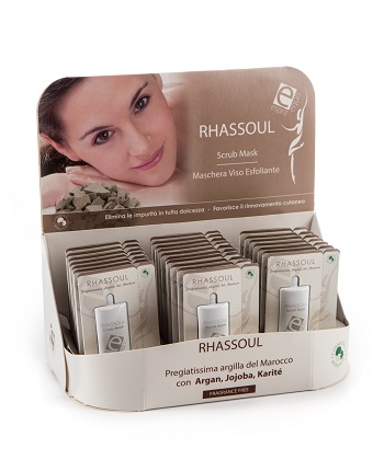 ESPRIT EQUO RHASSOUL PEELING MASK ARGAN MURUMURU BIO 22 PEZZI DA 10 ML - Gruppofarmastore.it