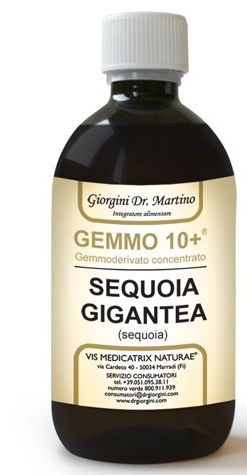 GEMMO 10+ SEQUOIA 500 ML LIQUIDO ANALCOLICO - Gruppofarmastore.it