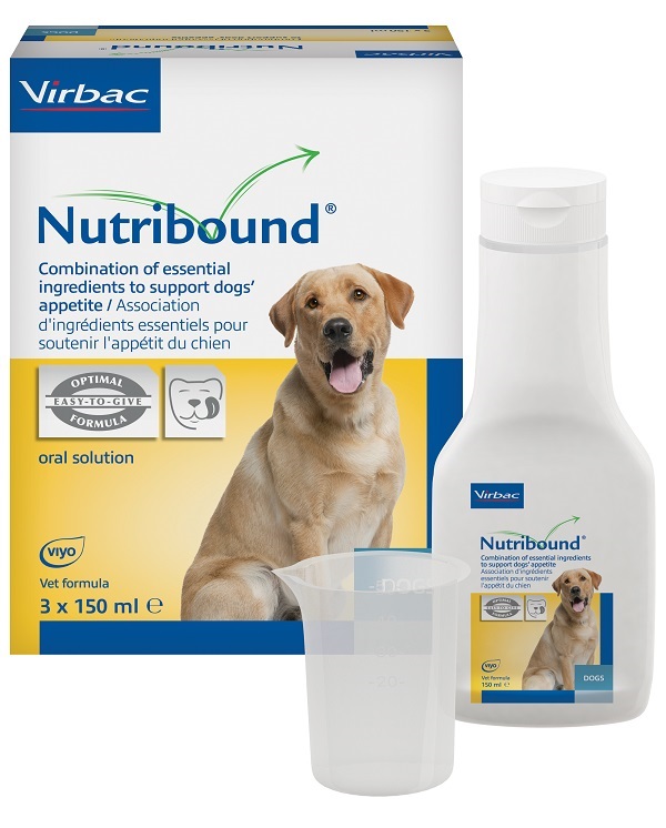 NUTRIBOUND SOLUZIONE ORALE APPETIBILE PER CANE 3 FLACONI DA 150 ML - Gruppofarmastore.it
