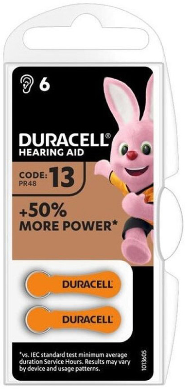 DURACELL EASY TAB 13 ARANCIO BATTERIA PER APPARECCHIO ACUSTICO - Gruppofarmastore.it