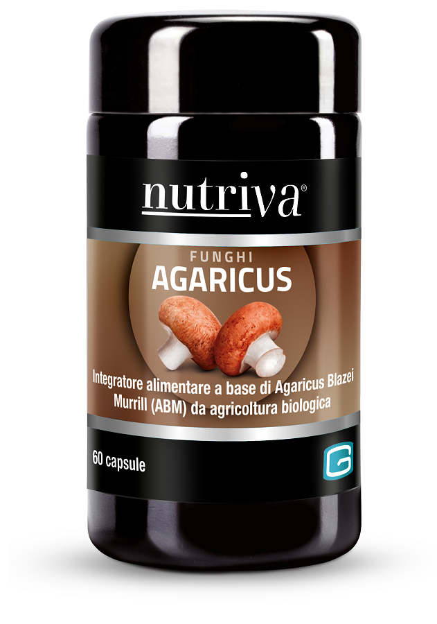 NUTRIVA AGARICUS ABM 60 CAPSULE VEGETALI - Gruppofarmastore.it