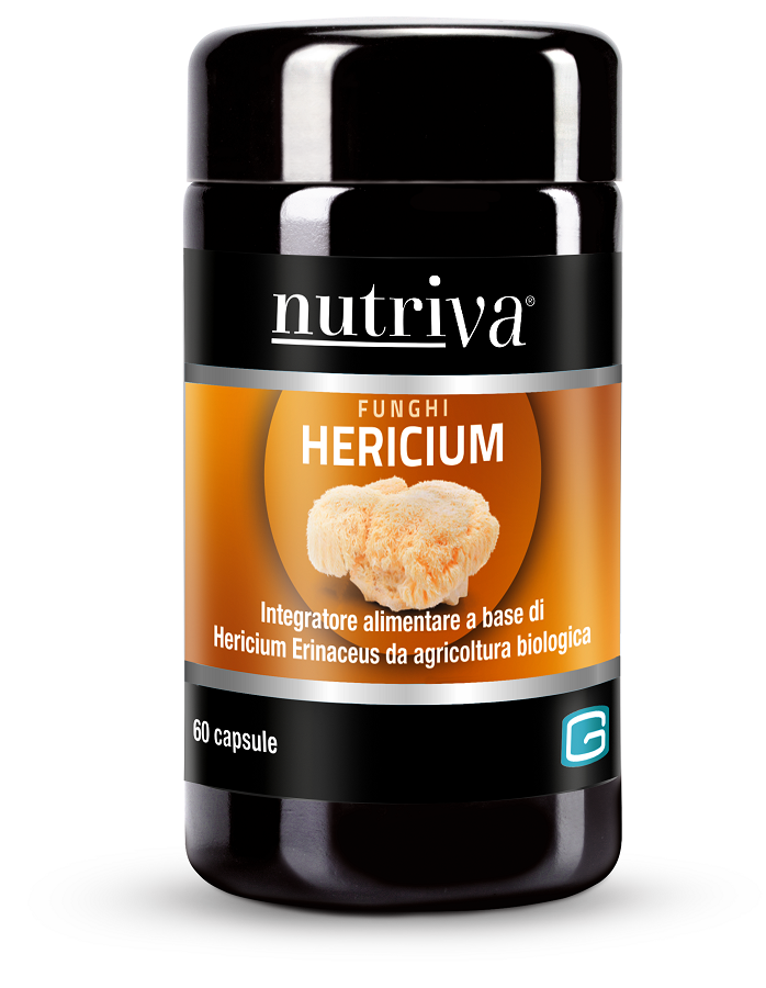 NUTRIVA HERICIUM BIO 60 CAPSULE VEGETALI - Gruppofarmastore.it