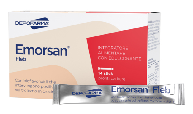 EMORSAN FLEB 14 STICK PACK DA 15 ML - Gruppofarmastore.it