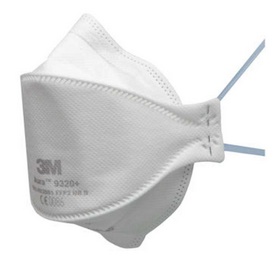 RESPIRATORE PER POLVERI SERIE AURA 9300+ CLASSE FFP2 SENZA VALVOLA DI ESALAZIONE VALORE LIMITE DI SOGLIA TLV 12 - Gruppofarmastore.it