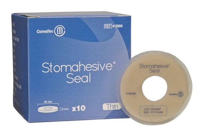 ANELLO STOMIA STOMAHESIVE SEAL FORO APERTURA 18MM DIAMETRO 48MM 10 PEZZI - Gruppofarmastore.it
