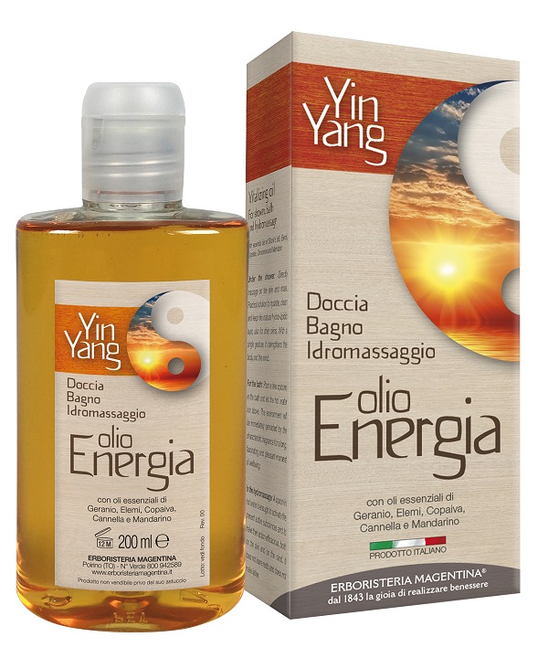 OLIO BAGNO YIN-YANG ENERGIA 200 ML - Gruppofarmastore.it