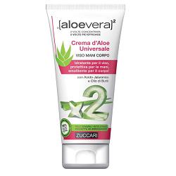 ALOEVERA2 CREMA D'ALOE UNIVERSALE VISO MANI E CORPO 75 ML - Gruppofarmastore.it