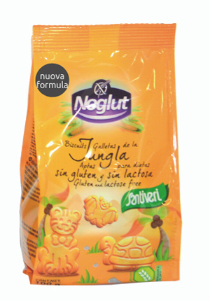 NOGLUT INTOLLERANCE BISCOTTI DELLA GIUNGLA SENZA GLUTINE BUSTA 100 G - Gruppofarmastore.it