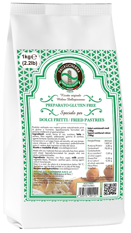 PREPARATO SPECIALE PER DOLCI FRITTI 1 KG - Gruppofarmastore.it