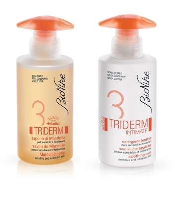 TRIDERM BIPACK SAPONE MARSIGLIA+INTIMATE DETERGENTE LENITIVO 2 FLACONI 250 ML - Gruppofarmastore.it