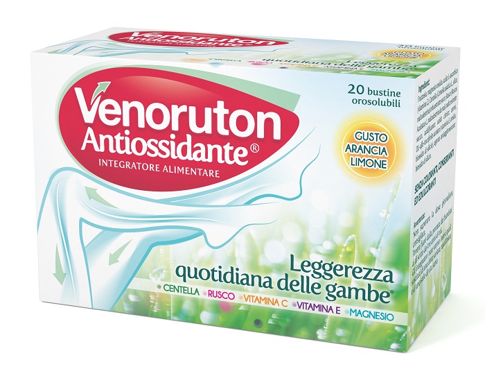 VENORUTON ANTIOSSIDANTE 20 BUSTINE OROSOLUBILI MONODOSE - Gruppofarmastore.it