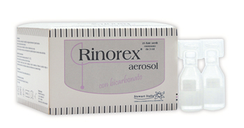 FIALA PER AEROSOL RINOREX BICARBONATO 25 FIALE 3 ML - Gruppofarmastore.it