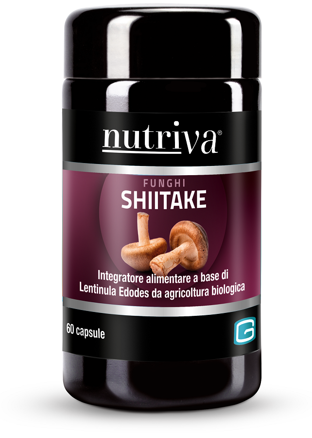 NUTRIVA SHITAKE 60 VEGICAPSULE - Gruppofarmastore.it