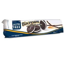 NUTRIFREE BISCREAM CON CREMA ALLA VANIGLIA 125 G - Gruppofarmastore.it