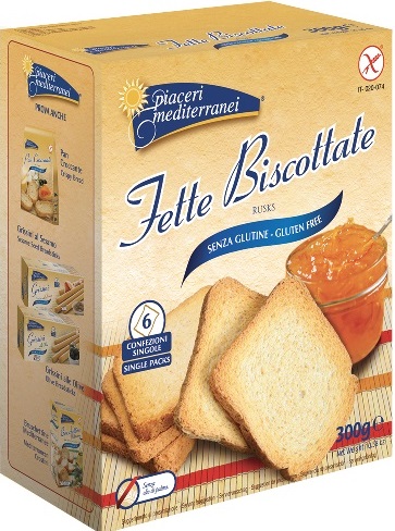 PIACERI MEDITERRANEI BONTA' DEL MATTINO FETTE BISCOTTATE 300 G - Gruppofarmastore.it