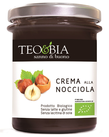 TEO&BIA-CREMA ALLA NOCCIOLA BIO SENZA LATTE 212 G - Gruppofarmastore.it