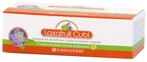 LAXAFRUIT 15 CUBETTI MASTICABILI 150 G - Gruppofarmastore.it