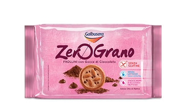 ZEROGRANO FROLLINO CON GOCCE DI CIOCCOLATO SENZA GLUTINE 300 G - Gruppofarmastore.it