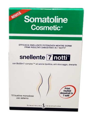 SOMATOLINE COSMETIC SNELLENTE 7 NOTTI SACCHETTO 200 ML - Gruppofarmastore.it