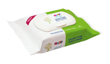 HIPP SALVIETTINE VISO&MANI 1X20 PEZZI - Gruppofarmastore.it