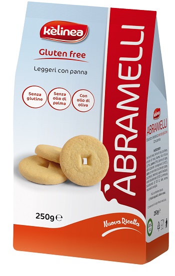KELINEA ABRAMELLI BISCOTTI CON PANNA SENZA GLUTINE 250 G - Gruppofarmastore.it