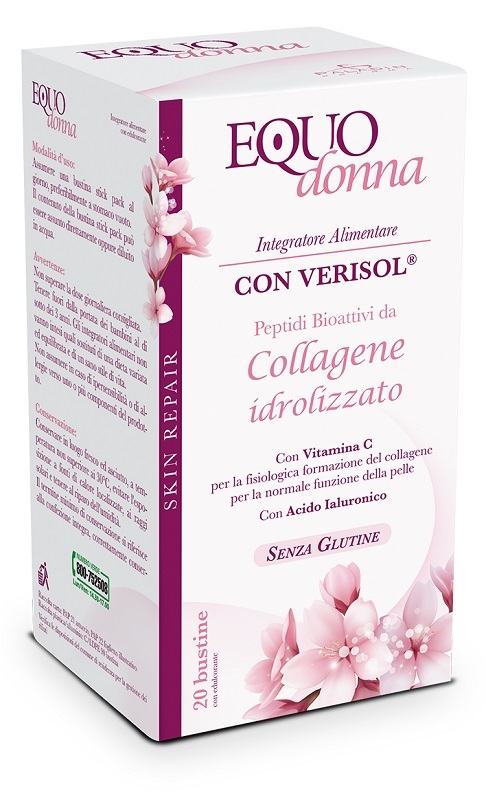 EQUODONNA COLLAGENE PELLE 20 BUSTE - Gruppofarmastore.it