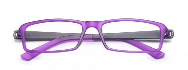 OCCHIALE DA LETTURA PREMONTATO TWINS SILVER LIGHT VIOLA/NERO +1,00 - Gruppofarmastore.it