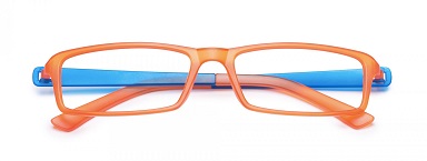 OCCHIALE DA LETTURA PREMONTATO TWINS SILVER LIGHT ARANCIA/BLU +1,50 - Gruppofarmastore.it