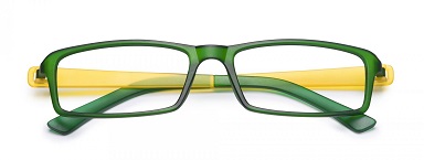 OCCHIALE DA LETTURA PREMONTATO TWINS SILVER LIGHT VE/GIALLO +2,00 - Gruppofarmastore.it
