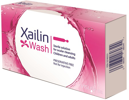 XAILIN WASH SOLUZIONE STERILE OCULARE 20 FLACONCINI 5 ML MONODOSE - Gruppofarmastore.it