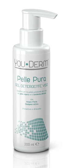 YOUDERM PELLE PURA GEL DETERGENTE VISO 200 ML - Gruppofarmastore.it