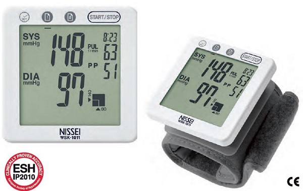 MISURATORE DI PRESSIONE DA POLSO NISSEI - Gruppofarmastore.it