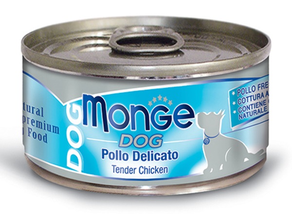 MONGE NATURAL QUALITY UMIDO CANE MONGE DOG POLLO DELICATO 95 G - Gruppofarmastore.it